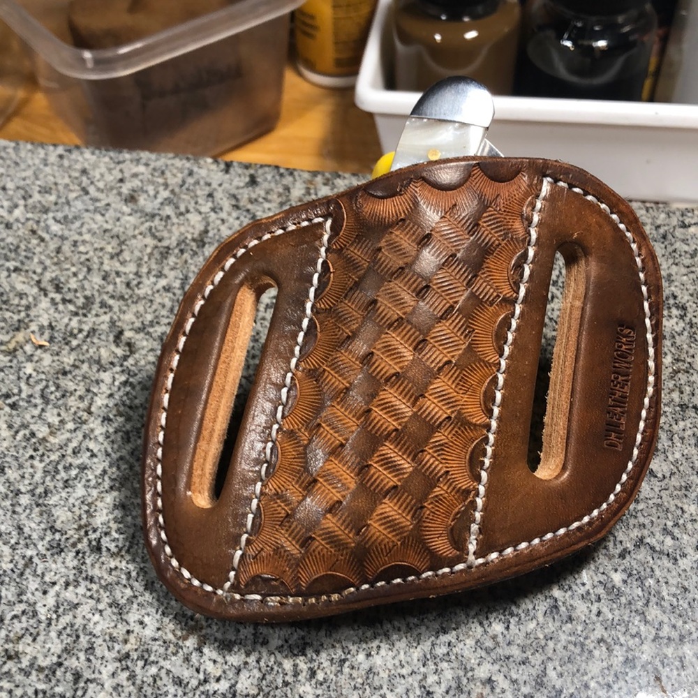 Holster hand made